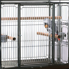 Folding Stainless Steel Bird Cage