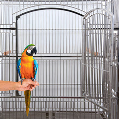 Folding Stainless Steel Bird Cage