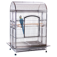 Folding Stainless Steel Bird Cage