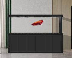 500 Gallon Tempered Glass Aquarium Black