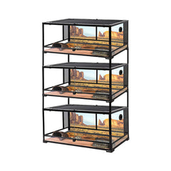 Stackable Reptile Terrariums
