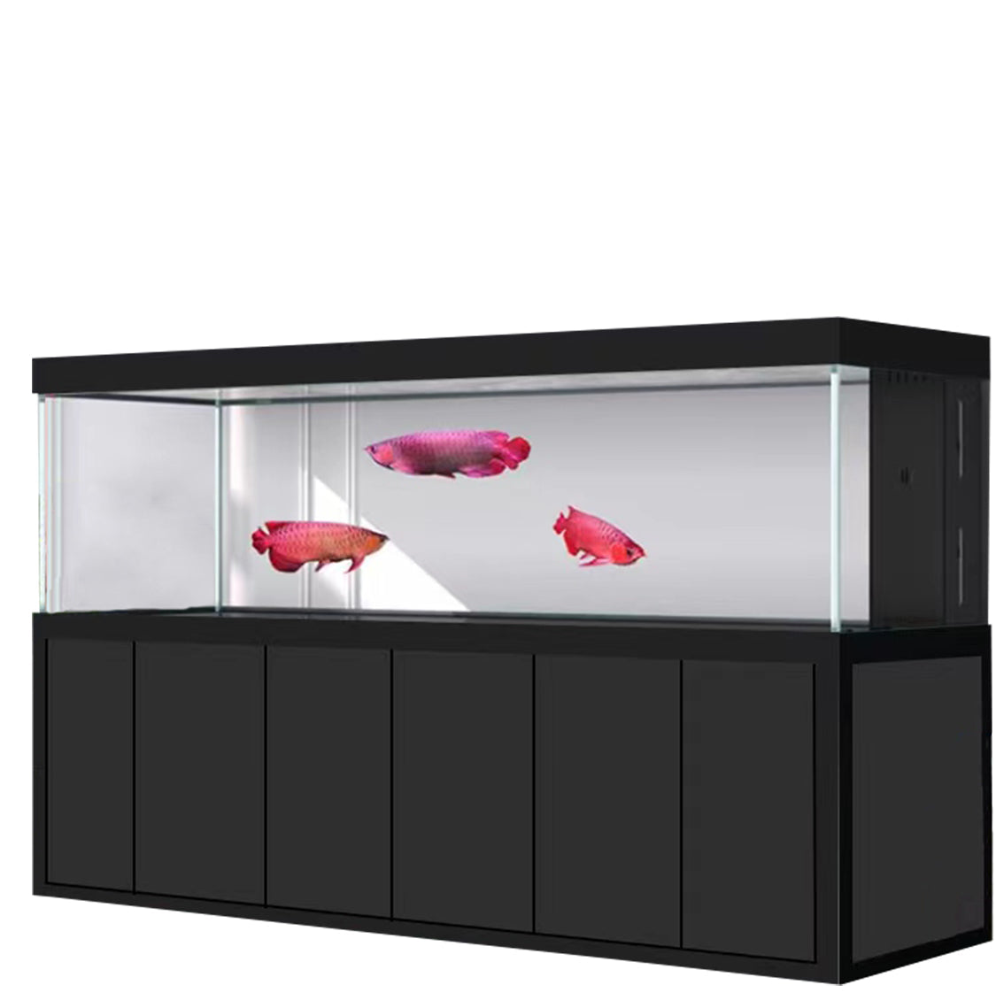 500 Gallon Tempered Glass Aquarium Black