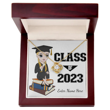 [Fully Customizable] - Graduation 2023 - Love Knot Necklace