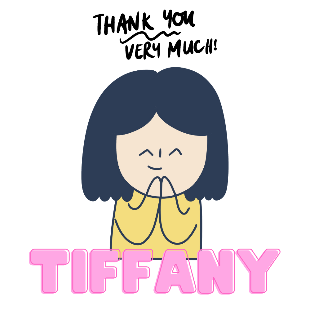 Tips for Our Talented Designer: Tiffany ❤